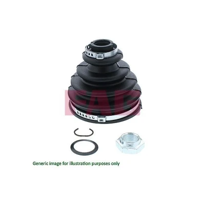 Abbildung von FAG 772 0334 30 Achsmanschette Gummi PEUGEOT: 206 Schrägheck, CITROËN: Berlingo / First I, Xsara Picasso