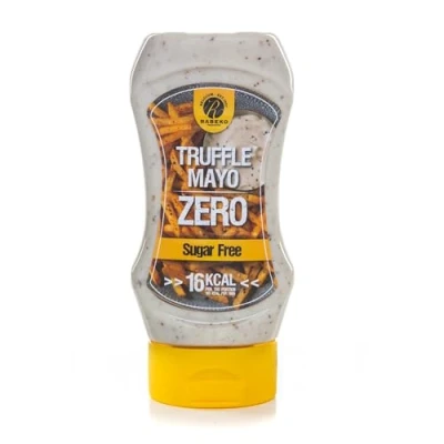Abbildung von Rabeko Zero Sauce Truffle Mayo Saus, 1 x 350ml ohne Zucker &amp; wenig Fett gesunde Low Carb Produkte kalorienreduziert fettreduziert für Salat, Frites,Burger,Grill Gluten und Laktosefrei