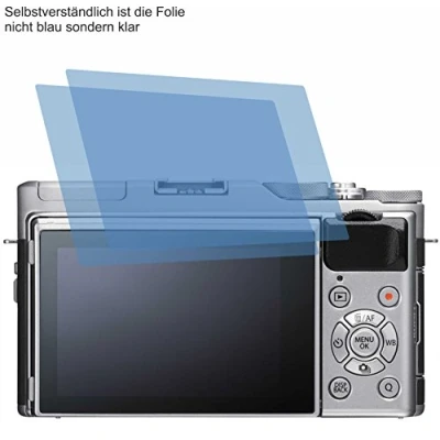 Abbildung von 4ProTec I 2X Crystal Clear klar Schutzfolie für FujiFilm X A5 Displayschutzfolie Bildschirmschutzfolie Schutzhülle Displayschutz Displayfolie Folie