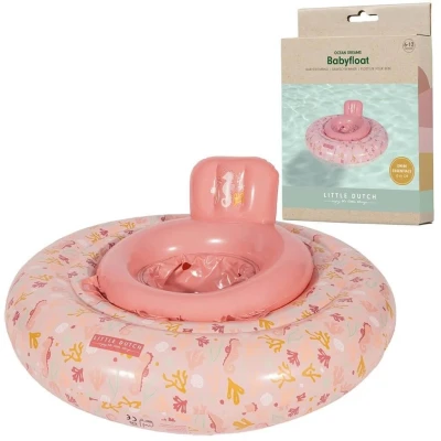 Abbildung von Little Dutch 2012846 Schwimmring/Schwimmsitz für Babys Ocean Dreams rosa