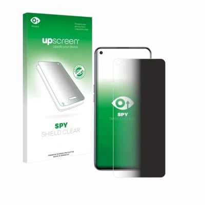 Abbildung von upscreen Anti Spy Blickschutzfolie für realme GT 5G Privacy Screen Displayschutz Folie [Sichtschutz, Blaulichtfilter]