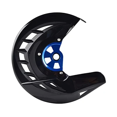 Abbildung von Vuzmode Vordere Bremsscheibenschutzabdeckung for Yamaha, YZ125 YZ250 2008 2019 YZ125X YZ250X 2017 2020 YZ250F YZ450F 2007 2013 WR250F WR450F 2006 2018 Bremsscheibenschutz