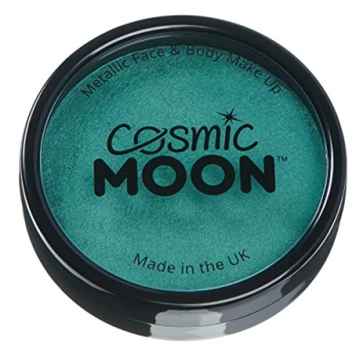 Abbildung von Cosmic Moon Professionelle wasseraktivierte Metallic Gesichtsfarbe Grün