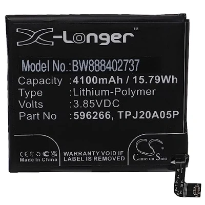 Abbildung von vhbw Akku kompatibel mit Caterpillar Cat S42 Handy Smartphone Telefon (4100 mAh, 3,85 V, Li Polymer)