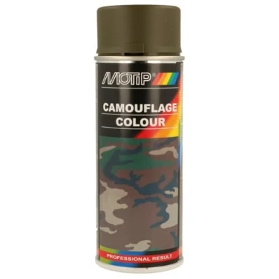 Abbildung von Motip spray camouflage RAL9021 400ml