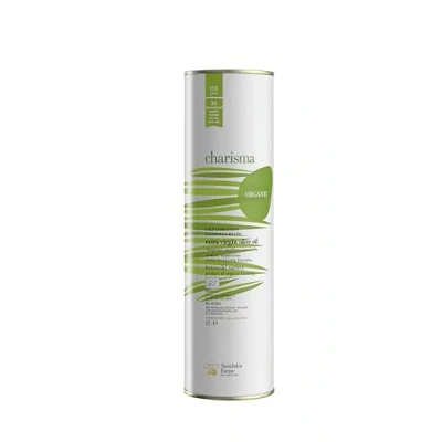 Abbildung von Charisma Griechisches Bio Extra Natives Olivenöl aus Kreta Dose, 1 L Kaltextraktion