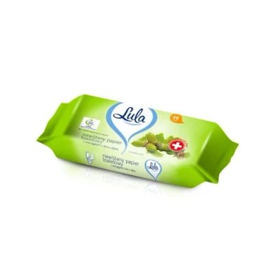 Abbildung von LULA Befeuchtetes Toilettenpapier mit Eichenrindenextrakt 40St