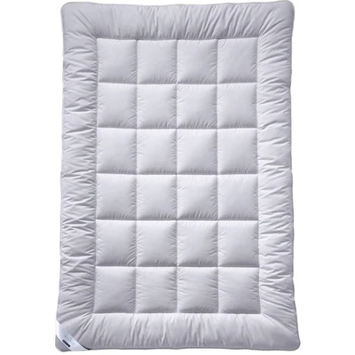 Abbildung von billerbeck Microfaserbettdecke &quot;Emilie, Bettdecke in 135x200 cm, 155x220 Sommer, Winter&quot;, normal, Füllung 50% Outlast, Airsoft, Bezug 100% Baumwolle, (1 St.), Kuschelige Faserdecke mit Aloe Vera Veredeltem Bezugsstoff
