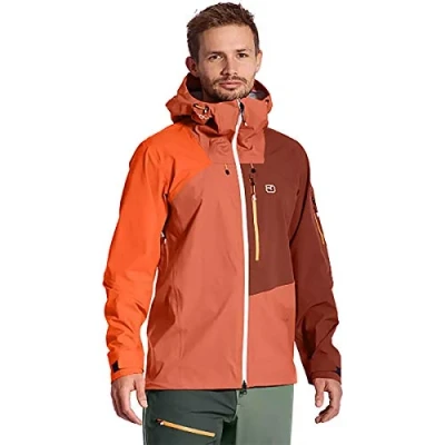 Abbildung von ORTOVOX Herren 3l Ortler Jacket M Jacke, Wüste Orange, XL