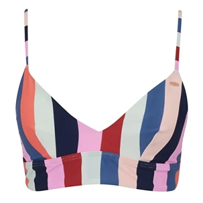 Abbildung von O&#039;Neill Damen PW Wave Mix Top Bikinis, Red AOP W/Blue, 44