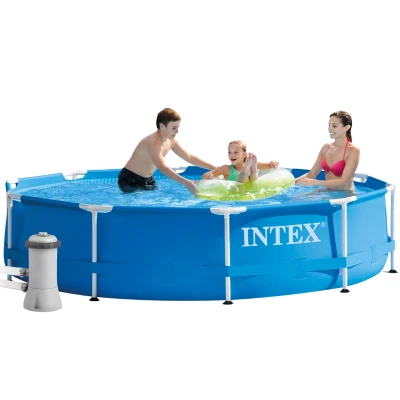 Abbildung von INTEX Pool 28212GN Metal Frame Pool, 366x76cm inkl. Filterpumpe