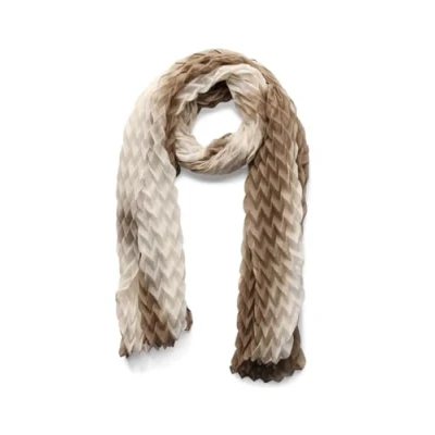 Abbildung von Street One Gemsuterter Schal, Damen, Größe: Size, Beige