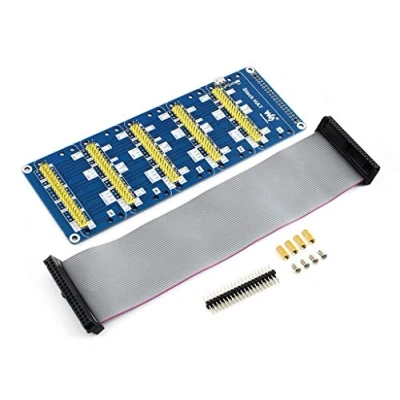 Abbildung von Waveshare Raspberry Pi Stack HAT I/O Expansion Shield with 5 Sets 2x20 Connector Stacks Up to Hats at Once