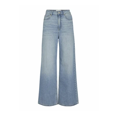 Abbildung von JJXX Damen Jxtokyo Wide Hw Jeans R6078 Dnm Sn, Light Blue Denim, 29W / 30L