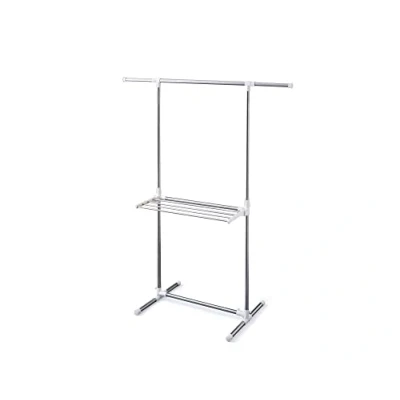 Abbildung von Iris Ohyama, Wäscheständer, Trockengestell, Breite 78 120 cm, Höhe 90 150 Zuhause Easy assembly Clothes Rack H 78SH Weiß