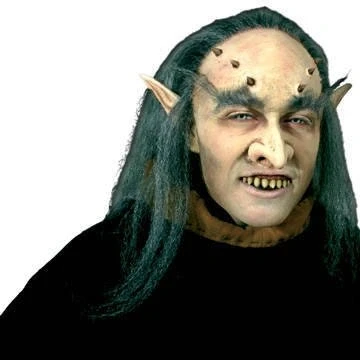 Abbildung von Maskworld Theaterschminke Satyrohren, Kurze spitze Ohren für Elfen, Orks, Dämonen und Feen.