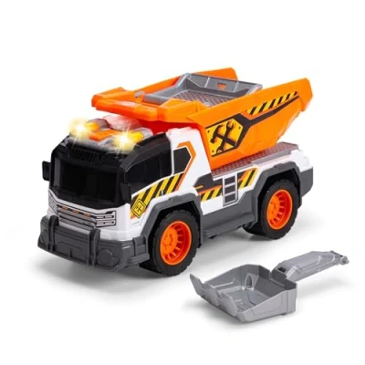 Abbildung von Dickie Toys Spielzeug Kipper Dump Truck, mit Licht und Sound