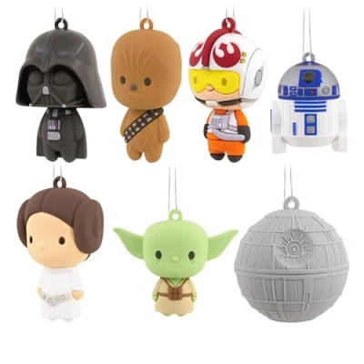 Abbildung von Hallmark Star Wars Set 1 Mystery Christmas Ornaments, 2er Set, bruchsicher