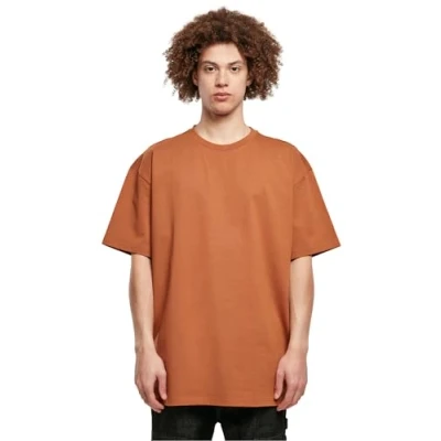Abbildung von Build Your Brand Men BY102 Heavy Oversize Tee Tee, Toffee, M