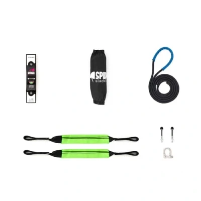 Abbildung von Slackline Indoor Kit 1.0 Platte Wand (1x Einzelplatte + 1x Polschlinge)