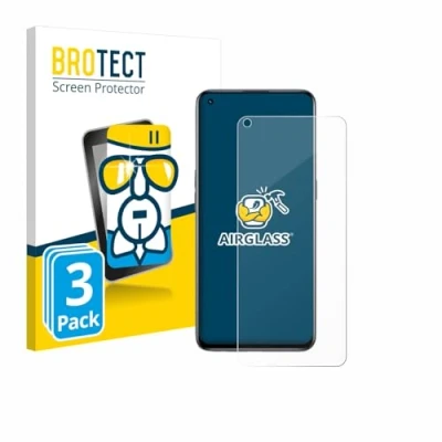 Abbildung von BROTECT Schutzglas für realme GT Master Edition (3 Stück) Schutzfolie Panzer Folie Glas [Extrem Kratzfest 9H, Anti Fingerprint, Ultra Transparent]