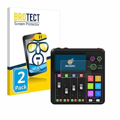 Abbildung von BROTECT (2 Stück Schutzfolie für Rode Rodecaster Duo Displayschutz Folie Ultra Klar