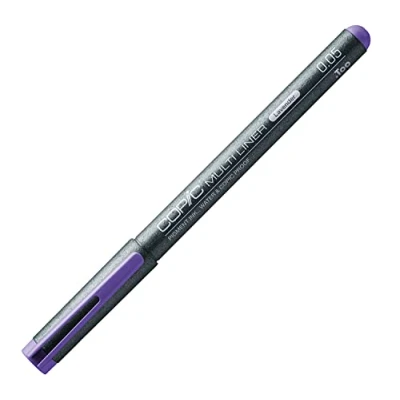 Abbildung von COPIC Multiliner 0,05 mm, Lavender, Fineliner mit einer feinen Spitze und wasserbeständiger Pigmenttinte
