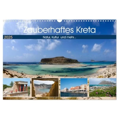 Abbildung von Zauberhaftes Kreta (Wandkalender 2025 DIN A3 quer), CALVENDO Monatskalender