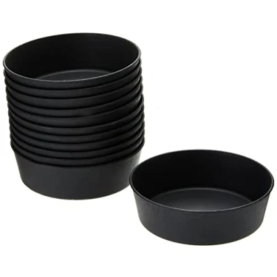 Abbildung von Fiesta Green Kompostierbare Bagasse, rund, natürliche Farbe, 325 ml, 50 Stück