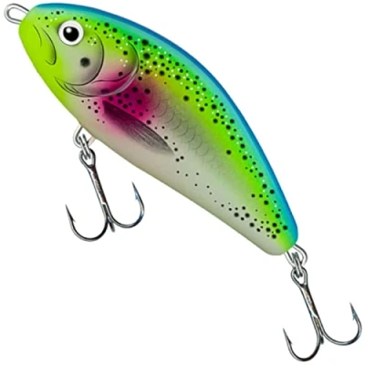 Abbildung von Salmo Fatso 10cm 48gr Floating 0,8 1,2m Flash Trout Wobbler
