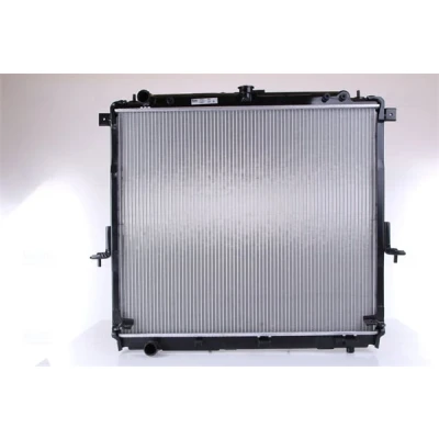 Abbildung von NISSENS 68726 Kühler, Motorkühlung Aluminium 600 688 16 Kühlrippen gelötet NISSAN: NP300 Navara Pickup, Pritsche / Fahrgestell