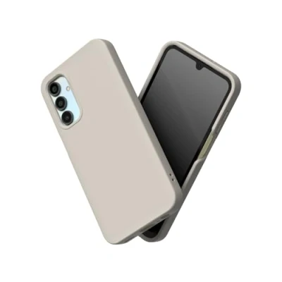 Abbildung von RhinoShield Case kompatibel mit [Galaxy A15(5G)] SolidSuit Stoßdämpfende &amp; schlanke Schutzhülle Premium Finish 3.5 Meter Fallschutz Sandbeige