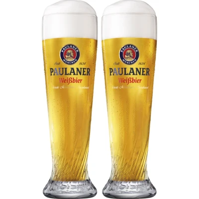 Abbildung von Ritzenhoff &amp; Breker Bierglas Paulaner Weizenbiergläser 500 ml 2er Set, Glas