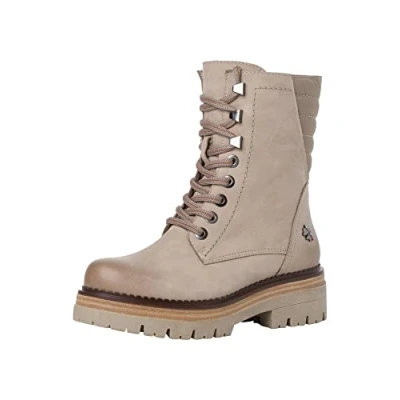 Abbildung von Marco Tozzi Guido Maria Kretschmer Plateaustiefelette, Damen, Größe: 40, Taupe comb Schuhe