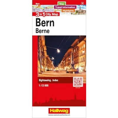 Abbildung von Hallwag Stadtplan Bern: 3 in 1: Stadtplan, Reiseinformationen und Highlights!