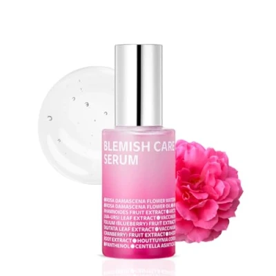 Abbildung von isoi Blemish Care Up Serum Rosenserum, konzentriertes aufhellendes Serum, feuchtigkeitsspendend, reduziert dunkle Flecken mit vitaminreichen, bulgarischen Rosen Feuchtigkeitscreme (15 ml))