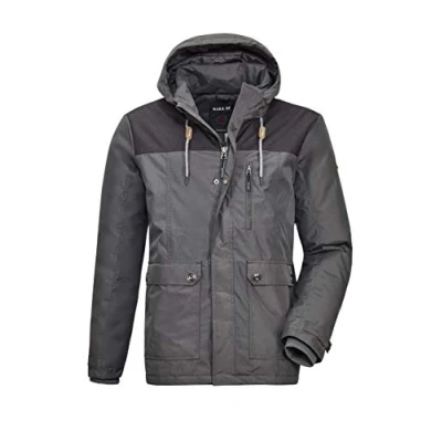 Abbildung von G.I.G.A. DX Herren Cushy MN Jckt A Casual Funktionsjacke Mit Abzippbarer Kapuze, dunkel blaugrün, XXL