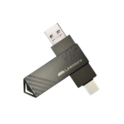 Abbildung von Linkmore 256 GB Ultra Dual Drive Go, USB Typ C Stick, Lesegeschwindigkeit bis zu 150 MB/s, mit reversiblen und A Anschlüssen, für Smartphones, Tablets, Mac PC..