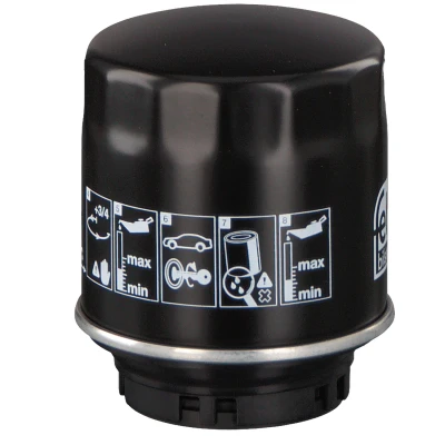 Abbildung von FEBI BILSTEIN 49666 Ölfilter Anschraubfilter VOLKSWAGEN: Passat B7 Variant, Touran I, Golf 6 Cabrio, AUDI: A1 Sportback, A3 Schrägheck, Sportback