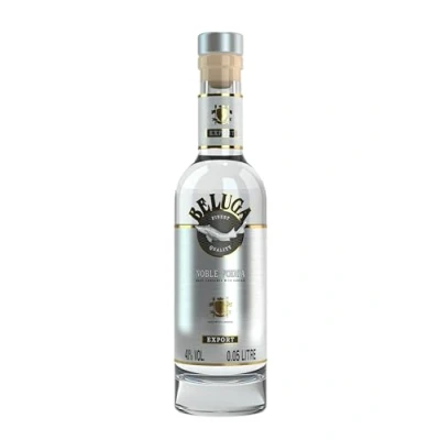 Abbildung von Beluga Noble Vodka EXPORT Montenegro 40% Vol. 0,05l