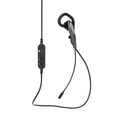Abbildung von Nedis PC Headset Im Ohr Mono USB Type A/USB C Klappbarer Mikrofon Schwarz