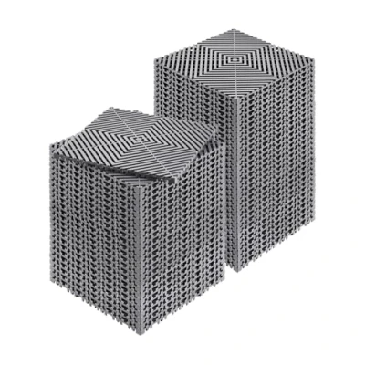 Abbildung von VEVOR Ineinandergreifende Fliesen 55 Stk. Bodenfliesen Drainage Bodenfliesen, 30 x cm Außenbereich Quadratische Terrasse PVC Badezimmer, Pool, Toilette, Grau