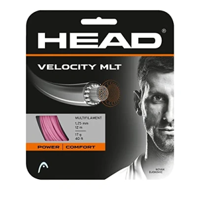 Abbildung von HEAD Unisex Adult Velocity MLT Set Tennis Saite, Pink, 1.25 mm / 17 g