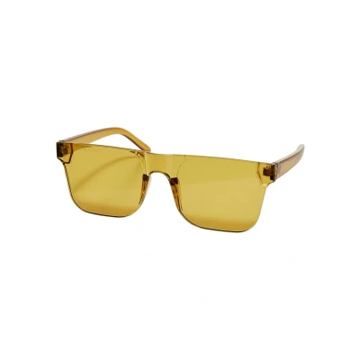 Abbildung von Urban Classics Accessoires Honolulu WITH CASE Sonnenbrille, Herren, Größe: One Size, Mustard