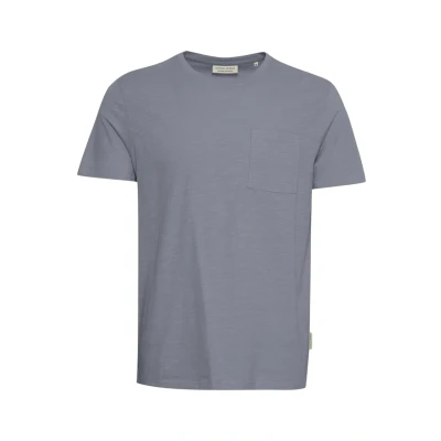 Abbildung von Casual Friday THOR YARN TEE Tshirt basic, Herren, Größe: Small, Silver bullet