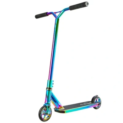 Abbildung von Chilli Pro Scooter™ Reaper Reloaded Das ORIGINAL Stunt Scooter mit 360 Lenkung High End Stuntscooter für Profi Rider 120 mm PU Räder Trick Roller Kinder Farbe neochrome
