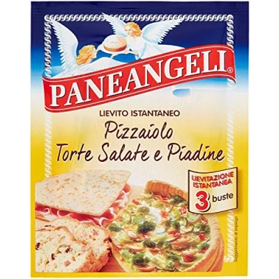 Abbildung von 3x Paneangeli Lievito Pizzaiolo Torte Salate e piadine istant hefe Mischung 3x15g