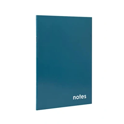 Abbildung von Collins Essential Notizbuch, liniert, A5, 80 Seiten, Blaugrün