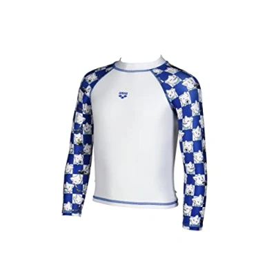 Abbildung von Arena Unisex Kids Friends UV L/S Tee Shirt, White ROYAL Multi, 92