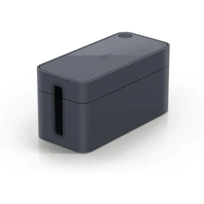 Abbildung von Durable Kabelbox Cavoline Box S (für 3 fach Steckdosenleiste, mit Gummifüßen, 246 x 116 128 mm (B H T)) graphit , 503537